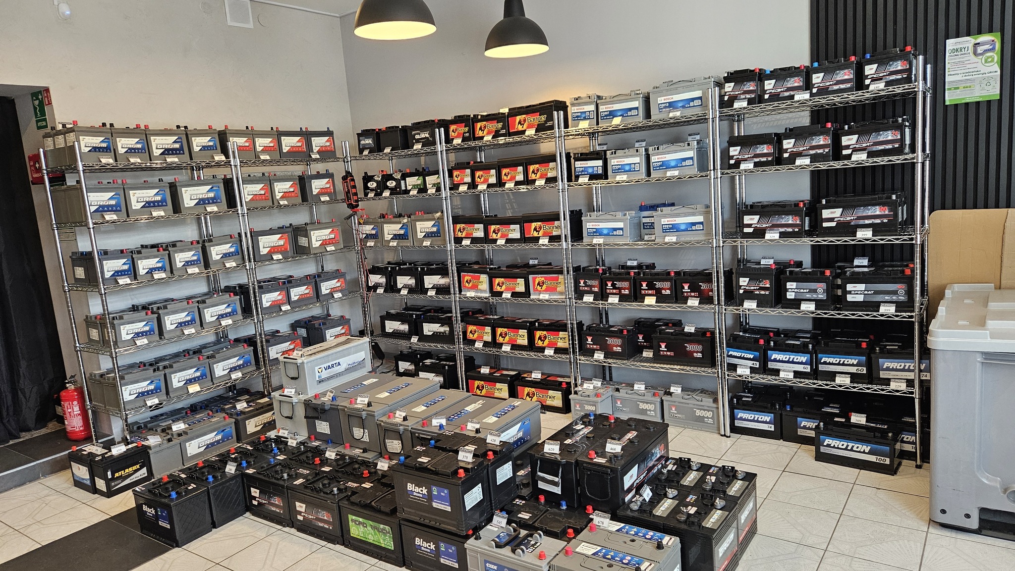 Ultra Power shelving used in Automotive