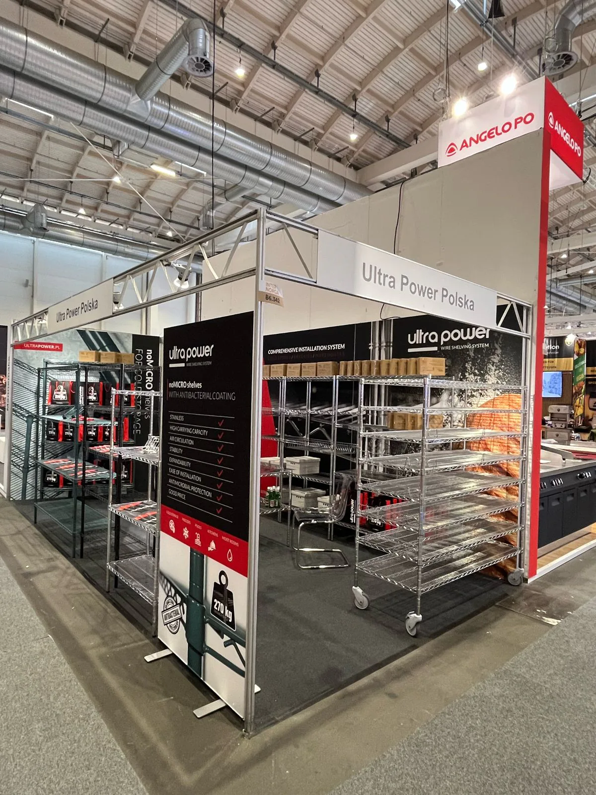 Ultra Power Polska exhibition stand at INTERNORGA 2024 in Hamburg